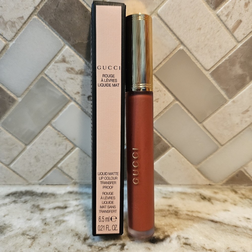 Gucci Liquid Matte Lip Colour - Janet Rust